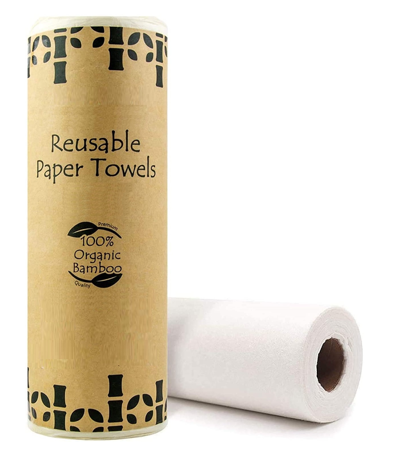 Organic Absorbant Bamboo Biodegradable Paper Towel Kitchen Magic Cloth